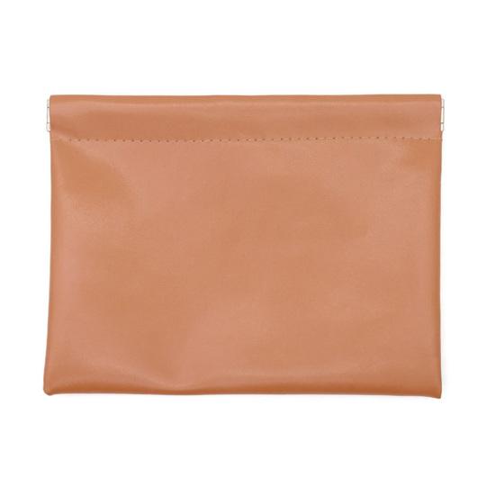 Coin Purse Portable Snap Closure Storage Pouch Earphone Bag Self-Closing Mini Cosmetic Bag for Jewelry Lipstick Coins