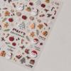 Embossed Stickers Christmas Nail Decals Christmas Nail Charms Christmas Nail Decorations  Winter