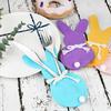 Easter Felt Home Multiple Colors Fork Cartoon Rabbit Knife Cutlery Holder Creative Tableware Bag Party Ornament Festival Supplies