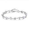 Andara Zircon Bracelet Jewelry Geometric Bead Chain Link Bracelets Fashion Fine Wedding Gift for Girlfriend Women