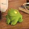 Подсвечник в виде лягушки, статуэтка лягушки из смолы с большими глазами, настольный подсвечник в виде чайной свечи, украшение для вечеринки, стола, прикроватной тумбочки