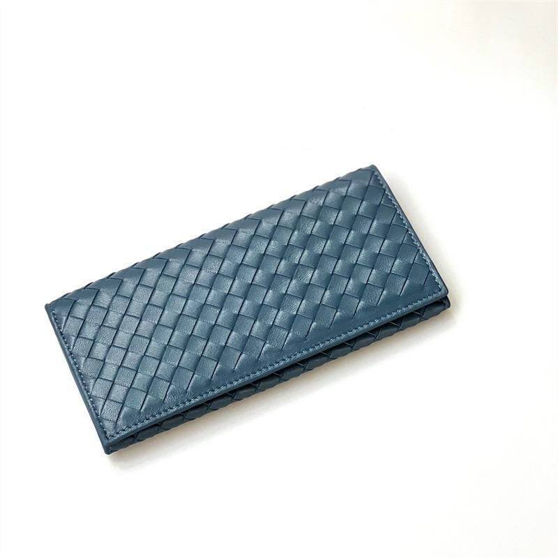 Женский длинный кошелек ручной работы из овчины на молнии, классический, в стиле ретро, повседневный, ручной кожаный кошелек