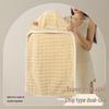 2026 Bubble Fleece Hair Wrap: Quick-Dry, Strong Absorption, Wide-Tail Design for Women