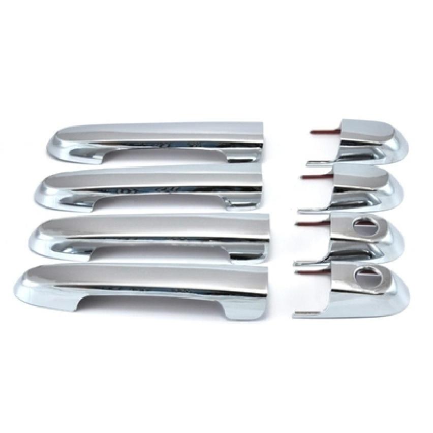 FUNDUOO For Hyundai Tucson 2004 2005 2006 2007 2008 2009 2010 New Chrome Car Door Handle Cover Trim Sticker Free