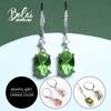 Color Change Turkey Zultanite Claps Earrings Created Gemstone Jewelry 925 Sterling Silver for Women Best Gift
