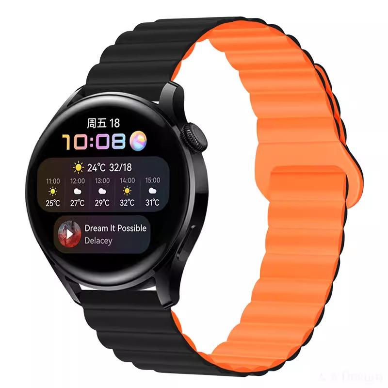 Suitable for Huawei Watch with GT2/GT3/GT4/watch3/Honor Magic2 Silicone Magnetic Meter