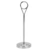 Table Number Holder Stainless Steel Round Shaped Stable Picture Holder Stand for Hotel Restaurant