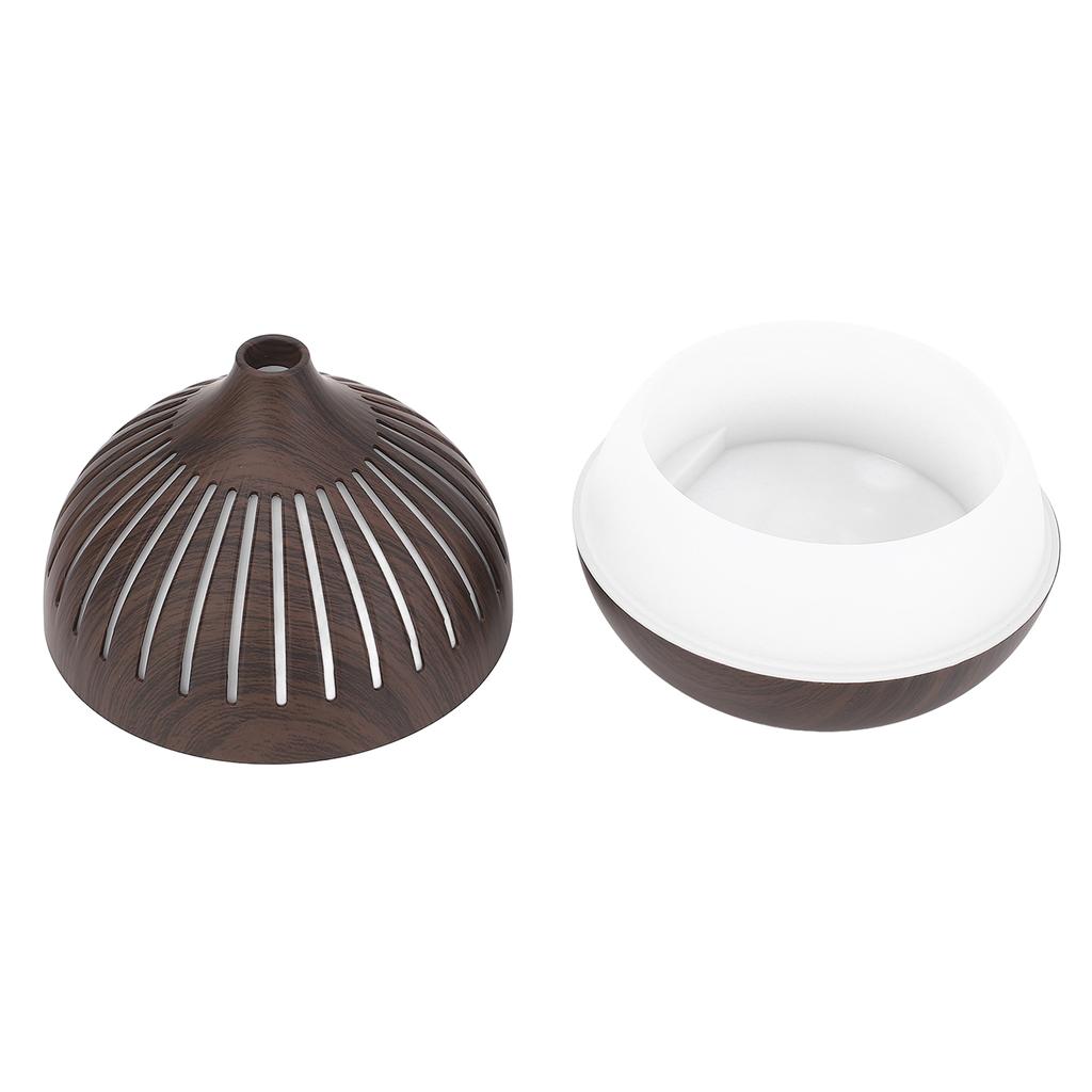 400 мл Увлажнитель воздуха с древесным зерном Настольный ароматерапевтический диффузор с цветной подсветкой Дистанционное управление Авто Ш