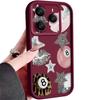 Vintage Leopard Print Stars Billiards Case For Xiaomi Redmi Note 14 13 Pro 5G 4G 12 11 Funda Xiaomi 14T 13T 11T Pro Shockproof Bumper Silicone Cover