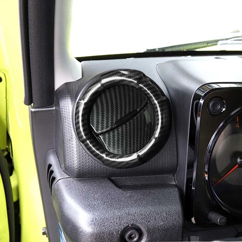 ABS автомобильное украшение переключения передач, панель управления кондиционером, наклейки на переключатель стеклоподъема для Suzuki Jimny 2019, аксессуары для интерьера