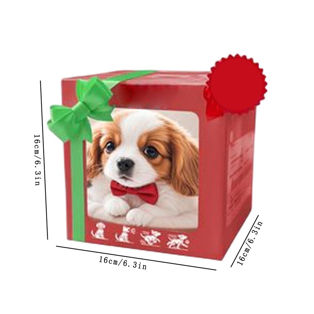 Interactive Robot Dog Toy with Realistic Movements Smart Plush Puppy that Walks and Barks Electronic Pets Dog for Kids Birthday