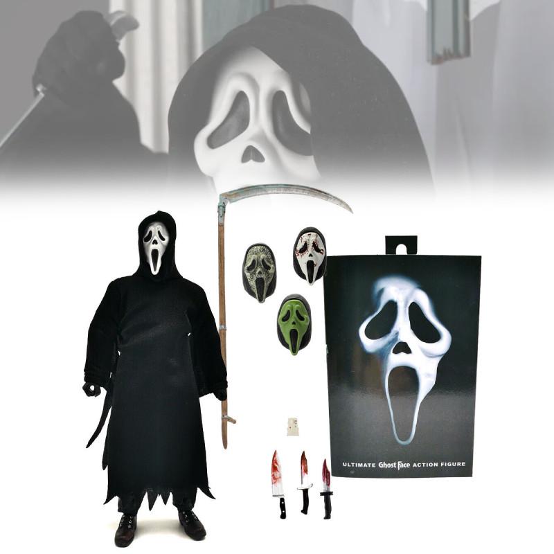 Neca Крик Призрачное лицо Убийца Делюкс Издание 7-дюймовая Коллекционная Модель Фигурки