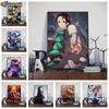 5D Diamond Painting Full Diamond Demon Slayer: Kimetsu No Yaiba Diamond Painting Handmade Diy Diamond Mosaic Painting Home Decoration