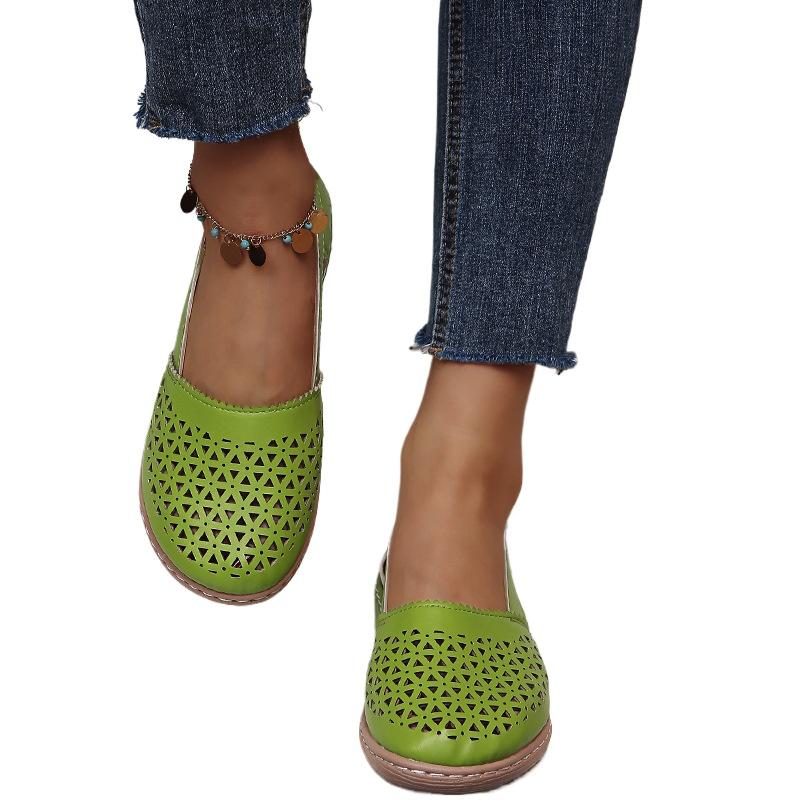 Европейские и американские женские туфли с круглым носком на танкетке с большой плоской подошвой женские сандалии zapatos de mujer