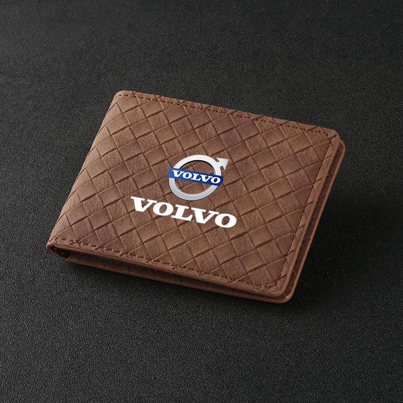 bpcjz5 Car Drive Certificate Cover Auto Driver's License Wallet For Volvo Xc60 Xc90 V40 V60 S60 V50 V90 S80 C40 XC40 V70 XC70 C30 C70