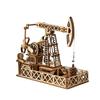 Деревянная 3D-головоломка OUZEY: Модели буровых установок для добычи нефти, Наборы для сборки своими руками, Образовательные игрушки для подростков и взрослых