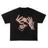 American Vintage Chris Brown Breezy Bowl XX Concert T-Shirt Summer New Vintage Fashion Men's and Women's Streetwear