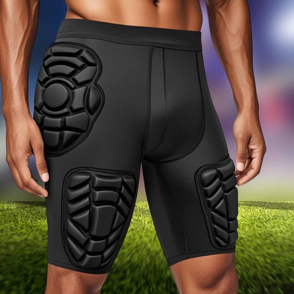 3D Hip And Buttock Crash Pad Protection, Protector, Gear, Compression Slider Shorts for Skating,