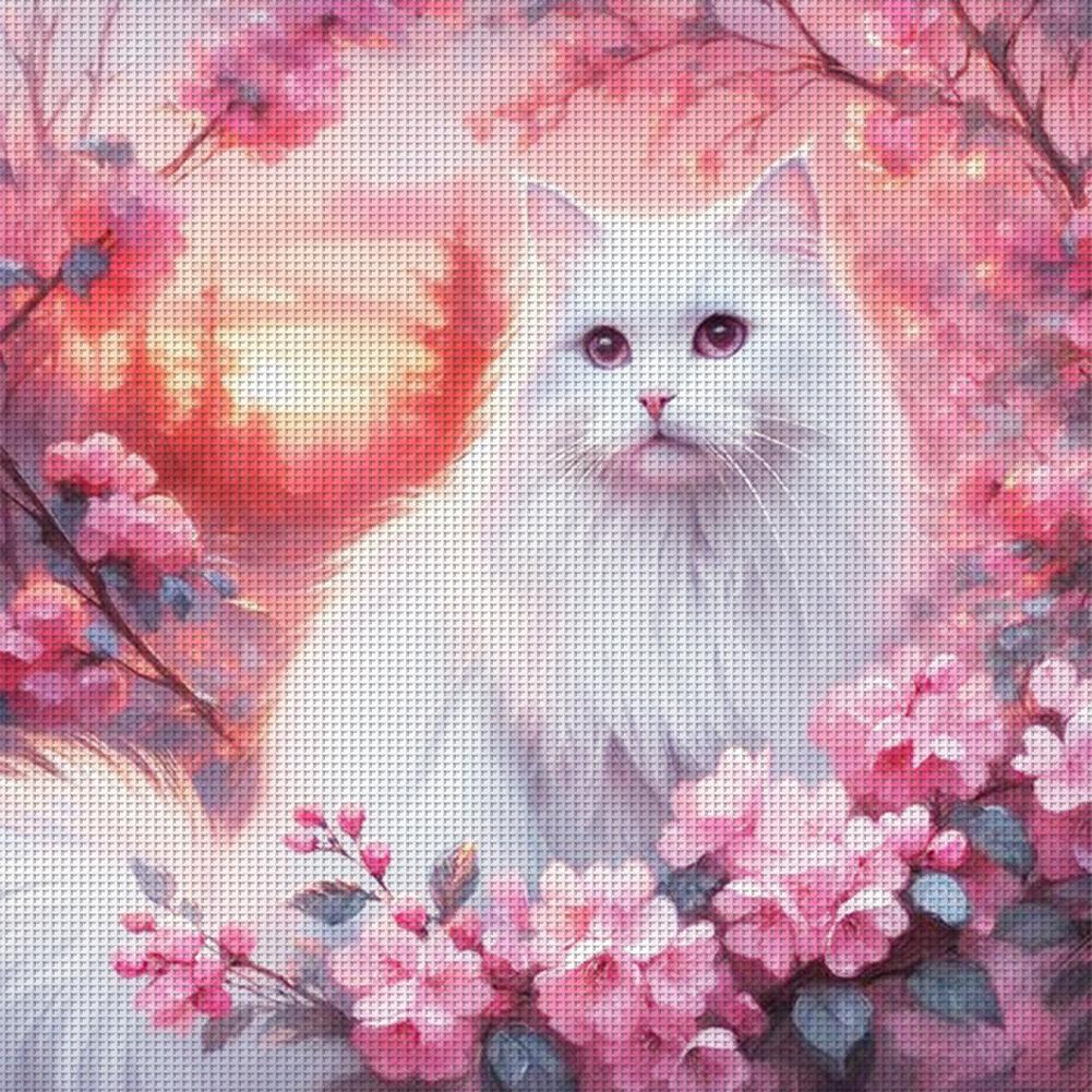 Полный комплект для вышивки крестом из эко-хлопковой нити 11CT с изображением животных