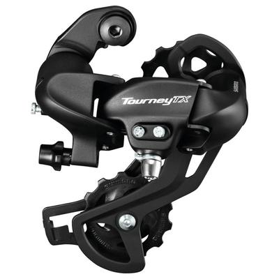 Задний переключатель SHIMANO с прямым креплением, удлиненный, черный, ERDTX800SGSL TOURNEY (MTB) RD-TX800-SGS-L