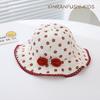 Baby Hat Spring and Autumn Style Small Month Aged Fisherman Hat Girl Newborn Spring Infant Flower Baby Girl Sun Hat