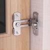 Stainless Steel 90 Degree Door Lock Buckle - Durable Cabinet and Barn Door Shifter Handle for DIY Projects and Home Decoration - Homeowner
