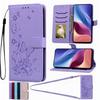Кожаный чехол-книжка с бабочкой для Samsung Galaxy A36 A56 5G A26 A16 Honor X9C X7C Xiaomi Redmi 15 Note 13 14 Pro со шнурком, кошельком, слотом для карт, крышкой