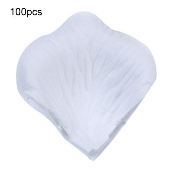 1 Bag Artificial Fake Rose Petals Eco-friendly Realistic Looking Colorful Simulation Silk