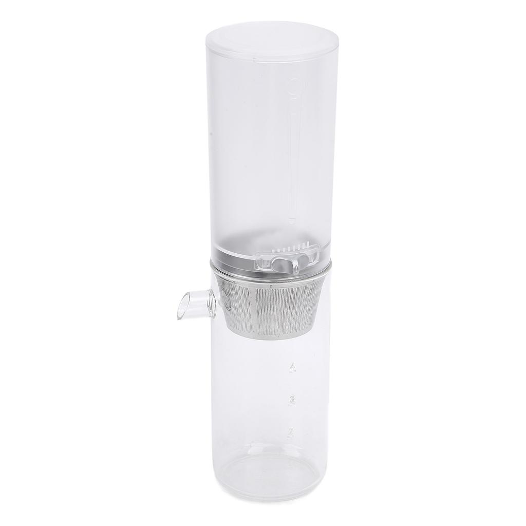 Ice Drip Coffee Maker Adjustable Speed Portable Easy Cleanup 400ml High Borosilicate Glass Iced
