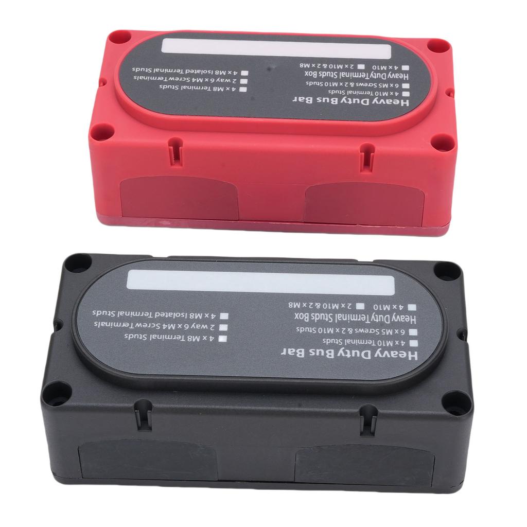 12 Way M8 Terminal Block 150A Multifunctional Power Distribution Busbar Automobiles RVs Marine