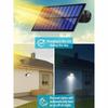 Солнечный свет 228LED наружный настенный светильник с датчиком движения с дистанционным управлением водонепроницаемый двор гаражное освещение солнечный уличный фонарь кемпинговый фонарь