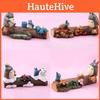 Totoro Four Seasons Scene Model Miniature Decor For Tabletop Display