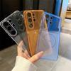 Яркий прозрачный противоударный чехол-бампер для серий Samsung S26 Ultra S25 S24 S23 S22 A57 A56 A55 A54 A53 A52 A37 A36 A35 A34 A33 A32 A26 A24