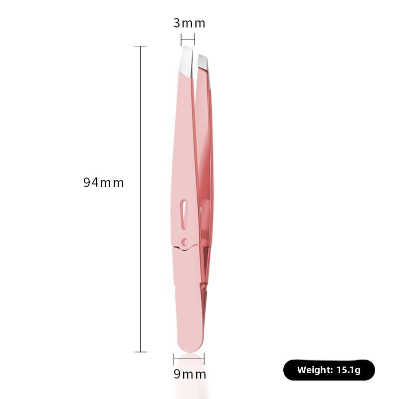 Высококачественные пинцеты из нержавеющей стали для бровей для выщипывания бороды и удаления волос