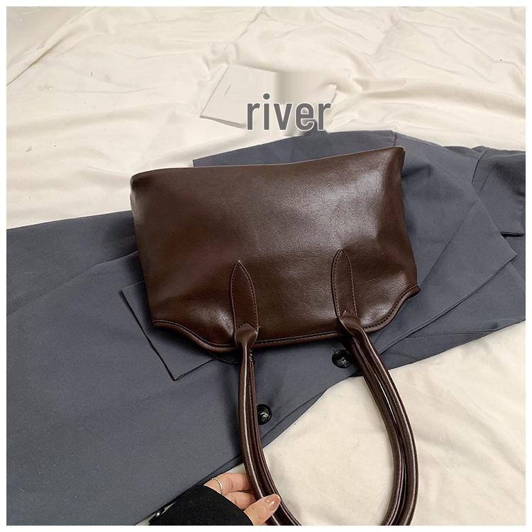 2024 Женская универсальная сумка-тоут в студенческом стиле большой вместимости