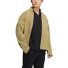 adidas FW22 Куртка с длинным рукавом на молнии с воротником-стойкой Мужские куртки Коричневые HM5171