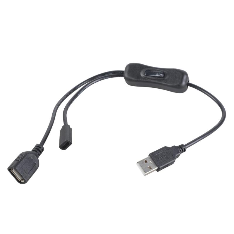 Кабель-удлинитель для зарядки через порт USB и Type C с для телефонов, планшетов, фонарей, динамиков