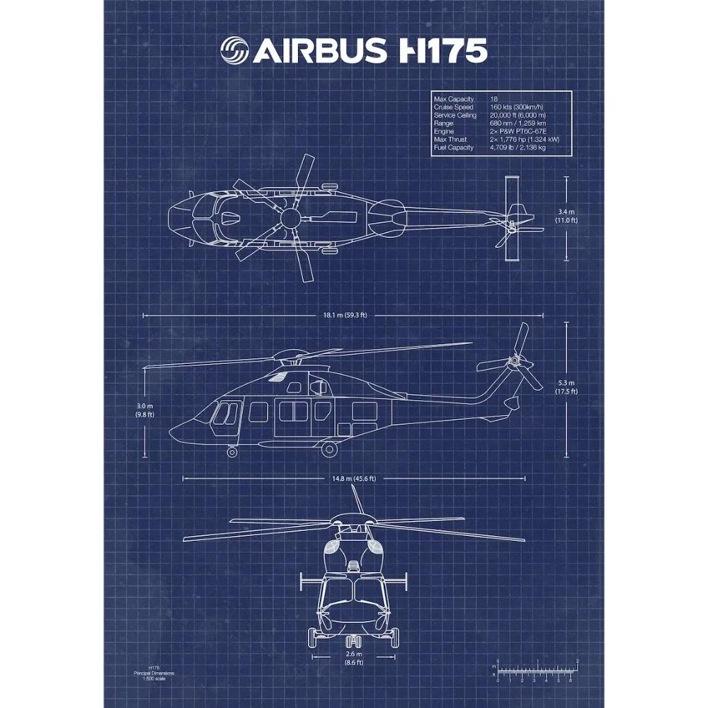 Самолет ВВС Аэробус А-340 Б-747 Патентные принты Плакат самолета Чертеж истребителя Холст Картина Настенное искусство Картинки Домашний декор