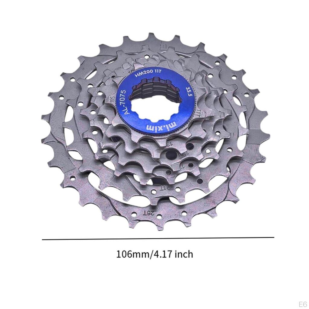 6-скоростная кассета легкая 11-26T Bike Fit складная