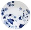 Ceramic Indigo Ronron and Miu Curry Plate Ronron Size Approximately 22.5 H5 13478