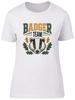 Badger Team British Wildlife Woodland Lover Womens T-Shirt Ladies Gift Tee
