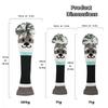 Schnauzer Designed Golf Club Headcover Soft and Durable Golf Knitted Sock Covers  for Driver