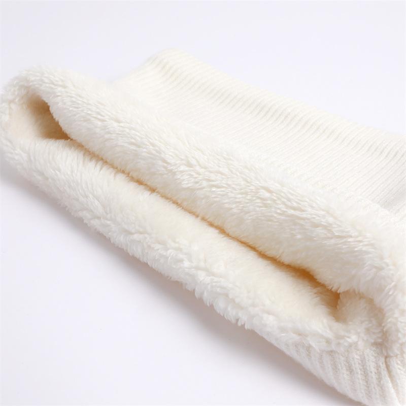 Autumn And Winter Solid Color Knitted Thick Warm Scarf For Men And Women'S Neck Protection, Scarf With Thin Strips, Neck Cover