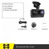 4K Black Box Car Camera with WIFI UHD 2160P Dash Cam CAR DVR Vechile Vidoe Recorder  Dash Camera