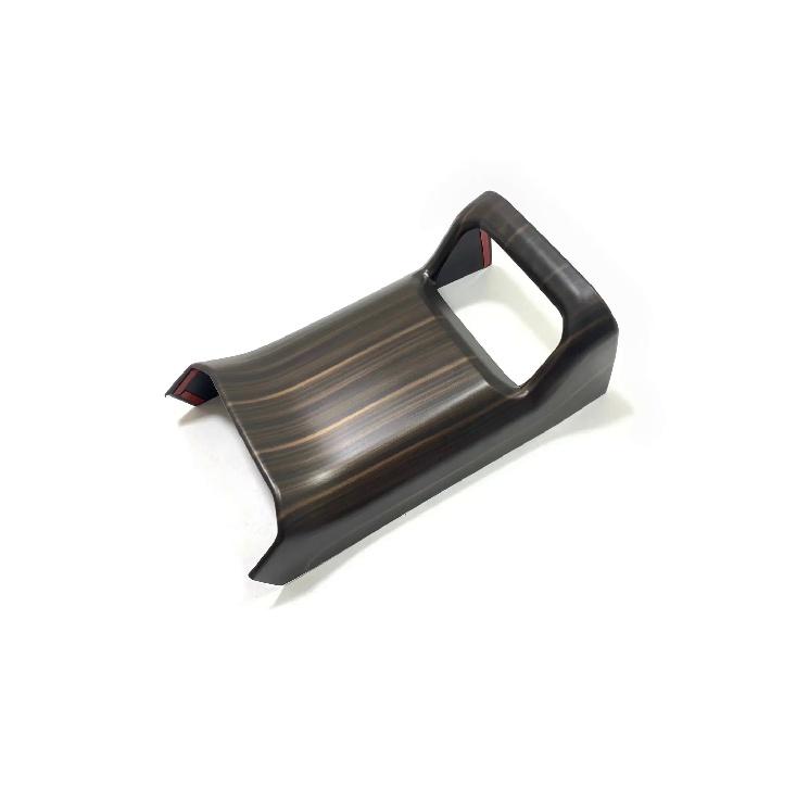 Деревянное зерно для Toyota Highlander-22, аксессуары для интерьера, автомобильный подлокотник, оконное стекло, подъемный переключатель, декоративная наклейка, крышка