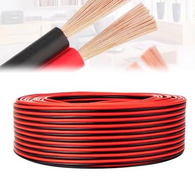 Электрический провод QuickYen, кабель 20 м, 20AWG, 2-контактный удлинительный кабель, светодиодная лента, одноцветный удлинительный кабель, проводка, электронная рабочая проводка