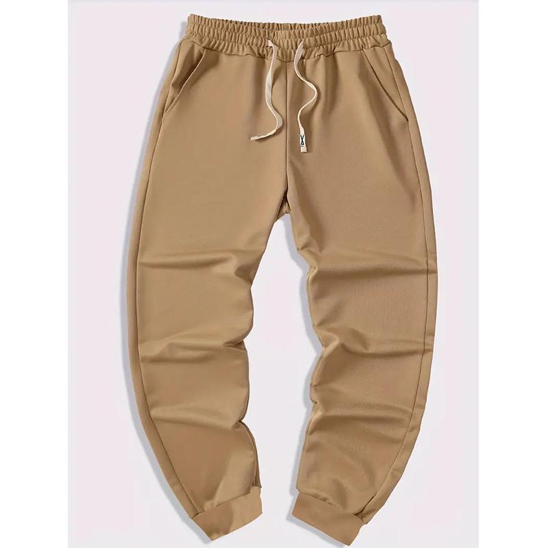 Мужские спортивные штаны для бега, осенне-весенние, спортивные штаны, мужские спортивные брюки для спортзала, модные однотонные повседневные тренировочные длинные брюки, популярные