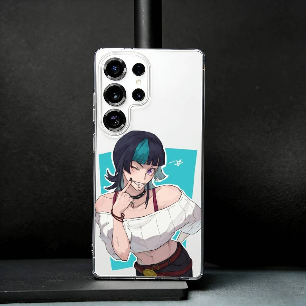 Kirara hoshi Чехол для телефона для Samsung S25, S24, S21, S22, S23, S30, Ultra, S20, Plus, Fe, Note, 10, 9, 5G Прозрачная крышка