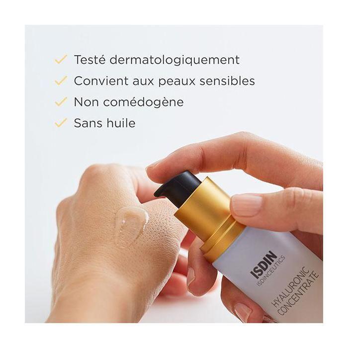 Sérum - ISDIN - Isdinceutics Hyaluronic Concentrate - 30 ml - Unisexe - Tous types de peau