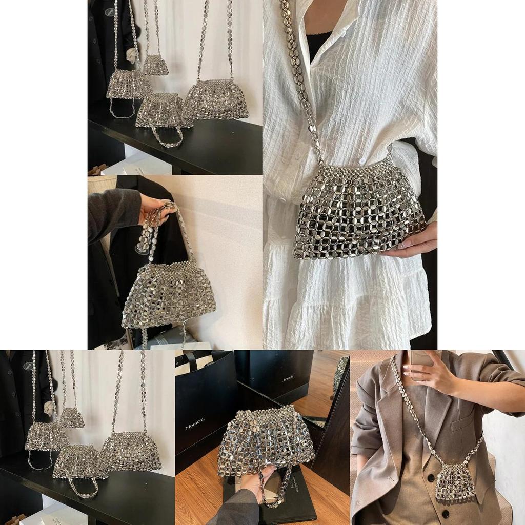 Small Water Bucket Bag With Inner Pocket For Women Street Fashion Trendy Handbag